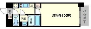 グランカリテ新大阪WESTの物件間取画像